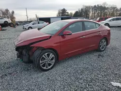 Salvage cars for sale at Mebane, NC auction: 2017 Hyundai Elantra SE