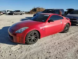 Salvage cars for sale at Taylor, TX auction: 2008 Nissan 350Z Coupe