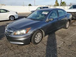 Salvage cars for sale at Van Nuys, CA auction: 2011 Honda Accord LX