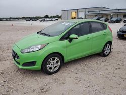 Salvage cars for sale at San Antonio, TX auction: 2015 Ford Fiesta SE