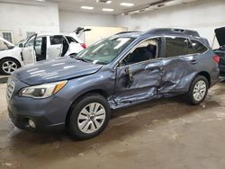 Salvage cars for sale at Davison, MI auction: 2015 Subaru Outback 2.5I Premium