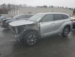 Salvage cars for sale at Exeter, RI auction: 2021 Toyota Highlander XLE