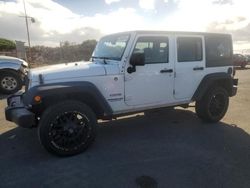 Jeep salvage cars for sale: 2014 Jeep Wrangler Unlimited Sport