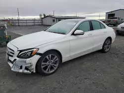 Mercedes-Benz salvage cars for sale: 2016 Mercedes-Benz C 300 4matic