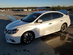 Salvage cars for sale at Grand Prairie, TX auction: 2019 Nissan Sentra S