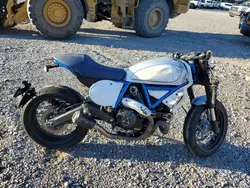 Salvage motorcycles for sale at Hueytown, AL auction: 2020 Ducati Scrambler Desert Sled