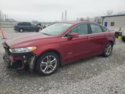 Salvage cars for sale at Barberton, OH auction: 2016 Ford Fusion Titanium Phev