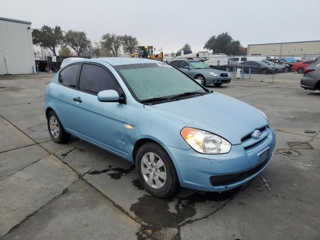 2010 Hyundai Accent Blue