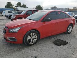 Salvage cars for sale from Copart Prairie Grove, AR: 2015 Chevrolet Cruze LS