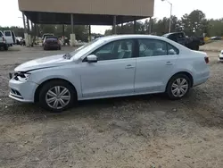 Salvage cars for sale at Gaston, SC auction: 2017 Volkswagen Jetta S