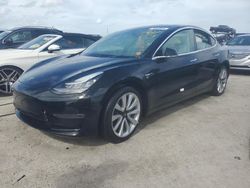 Flood-damaged cars for sale at auction: 2020 Tesla Model 3