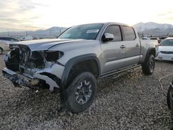 Salvage cars for sale at Magna, UT auction: 2018 Toyota Tacoma Double Cab