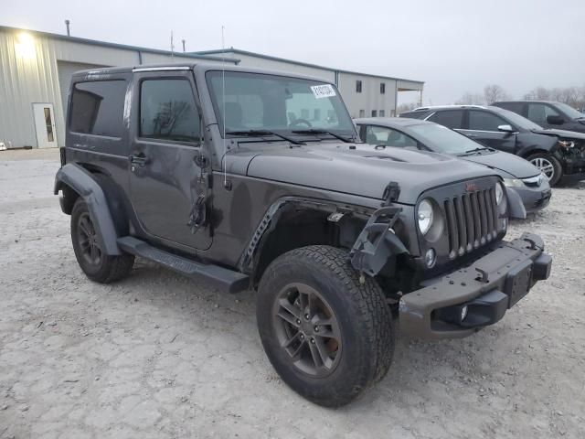 2016 Jeep Wrangler Sahara