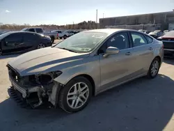 Salvage cars for sale at Fredericksburg, VA auction: 2016 Ford Fusion SE