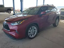 Salvage cars for sale at Phoenix, AZ auction: 2021 Toyota Highlander Hybrid Limited