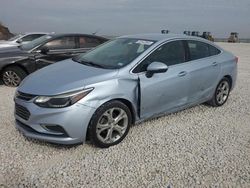 Chevrolet Cruze salvage cars for sale: 2017 Chevrolet Cruze Premier