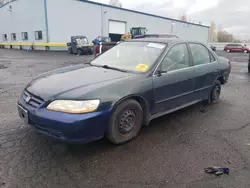 2001 Honda Accord Value en venta en Portland, OR