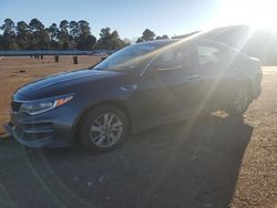 Salvage cars for sale at Longview, TX auction: 2017 KIA Optima LX