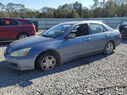 Salvage cars for sale at Augusta, GA auction: 2007 Honda Accord EX