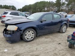 Salvage cars for sale at Seaford, DE auction: 2013 Dodge Avenger SE