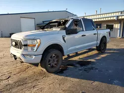 Salvage cars for sale at Tulsa, OK auction: 2021 Ford F150 Supercrew