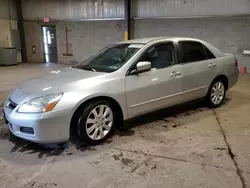 Salvage cars for sale at Chalfont, PA auction: 2007 Honda Accord SE