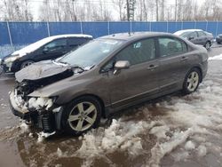 Salvage cars for sale at Moncton, NB auction: 2011 Honda Civic LX-S