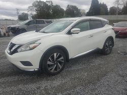 Salvage cars for sale at Gastonia, NC auction: 2016 Nissan Murano S