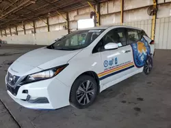 Nissan salvage cars for sale: 2021 Nissan Leaf S Plus