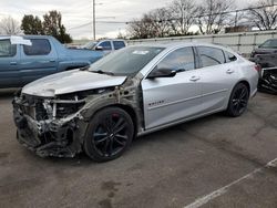 Salvage cars for sale at Moraine, OH auction: 2018 Chevrolet Malibu LT