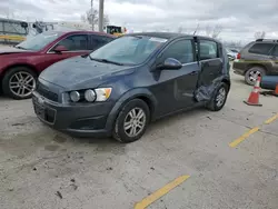 Salvage cars for sale at Pekin, IL auction: 2013 Chevrolet Sonic LT