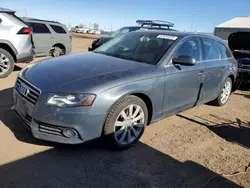 Salvage cars for sale at Brighton, CO auction: 2011 Audi A4 Premium Plus