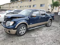 Salvage cars for sale at Opa Locka, FL auction: 2013 Ford F150 Supercrew