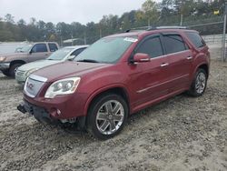 Salvage cars for sale at Ellenwood, GA auction: 2011 GMC Acadia Denali