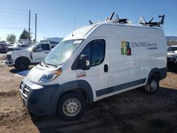 Salvage trucks for sale at Colorado Springs, CO auction: 2017 Dodge RAM Promaster 2500 2500 High