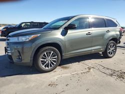 Toyota Vehiculos salvage en venta: 2017 Toyota Highlander SE