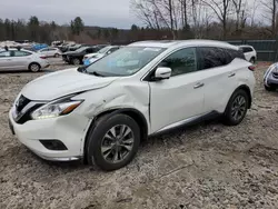 2015 Nissan Murano S en venta en Candia, NH