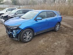 Salvage cars for sale at Davison, MI auction: 2024 Chevrolet Equinox LT