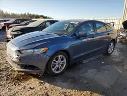 Ford salvage cars for sale: 2018 Ford Fusion SE