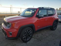 Salvage cars for sale at Dyer, IN auction: 2019 Jeep Renegade Limited