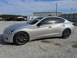 Infiniti salvage cars for sale: 2018 Infiniti Q50 Luxe