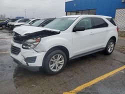 Vehiculos salvage en venta de Copart Woodhaven, MI: 2017 Chevrolet Equinox LS