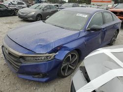 Salvage cars for sale at Montgomery, AL auction: 2022 Honda Accord Sport