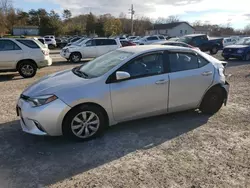 Toyota salvage cars for sale: 2016 Toyota Corolla L