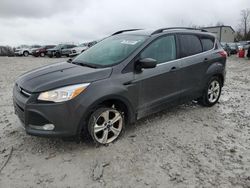 Salvage cars for sale at Wayland, MI auction: 2015 Ford Escape SE