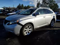 Vehiculos salvage en venta de Copart Denver, CO: 2011 Lexus RX 350