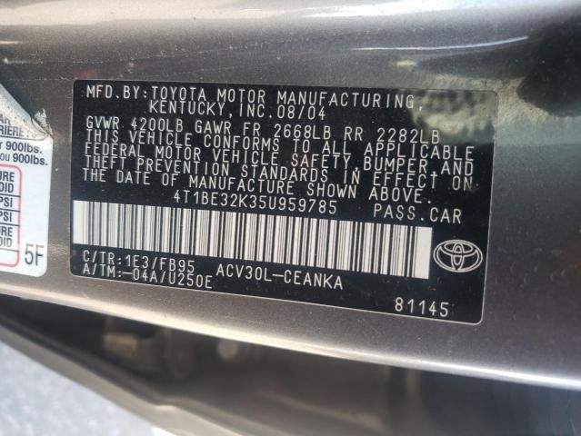 2005 Toyota Camry LE