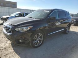 Salvage cars for sale at Kansas City, KS auction: 2015 Infiniti QX60