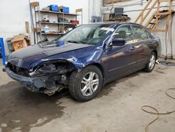 Salvage cars for sale at Ham Lake, MN auction: 2007 Honda Accord SE