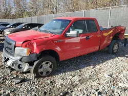 Salvage cars for sale at Waldorf, MD auction: 2013 Ford F150 Super Cab